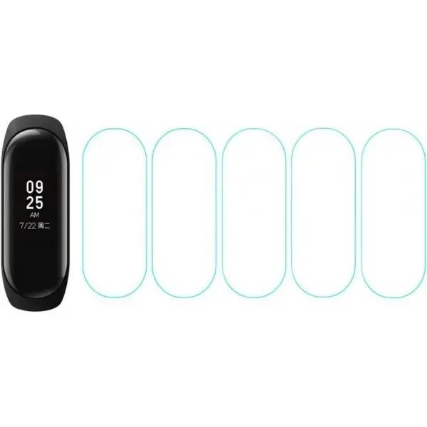 Набір захисних гідрогелевих глянцевих плівок DM для Xiaomi Mi Band 5 (5 шт)