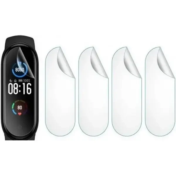 Набір захисних гідрогелевих глянцевих плівок DM для Xiaomi Mi Band 6 (5 шт)