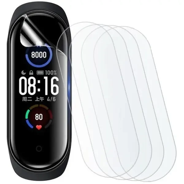Набір захисних глянцевих гідрогелевих плівок DM для Xiaomi Mi Band 7 (5 шт)