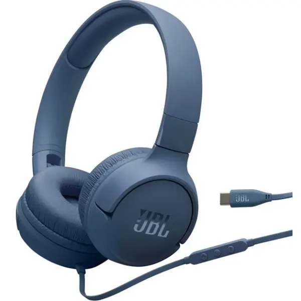 Навушники JBL Tune 520C Type-C Blue (JBLT520CBLU)