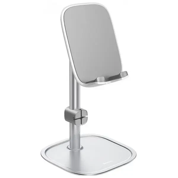 Настільний тримач Baseus Literary Youth Desktop Bracket Silver (SUWY-0S)