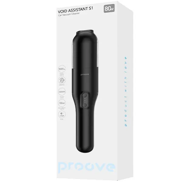 Портативний Пилосос Proove Void Assistant S1 (13000pa) Black (PAVS10801201) 5
