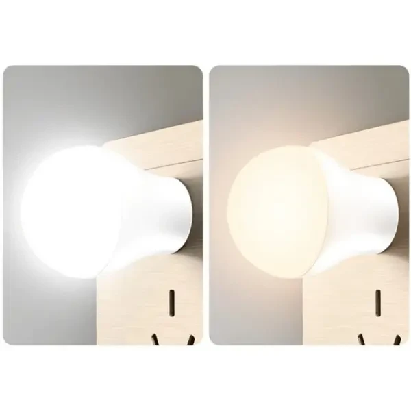 DM Світильник USB Night Light Mini LED White Light 2