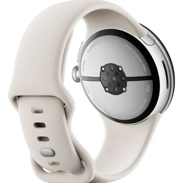 Смарт-годинник Google Pixel Watch 3 41mm Wi-Fi Polished Silver Aluminum Case/Porcelain Active Band 3