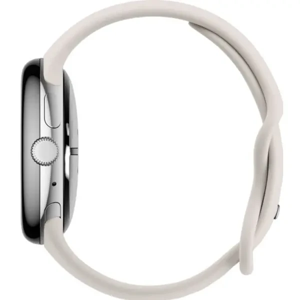 Смарт-годинник Google Pixel Watch 3 41mm Wi-Fi Polished Silver Aluminum Case/Porcelain Active Band 4