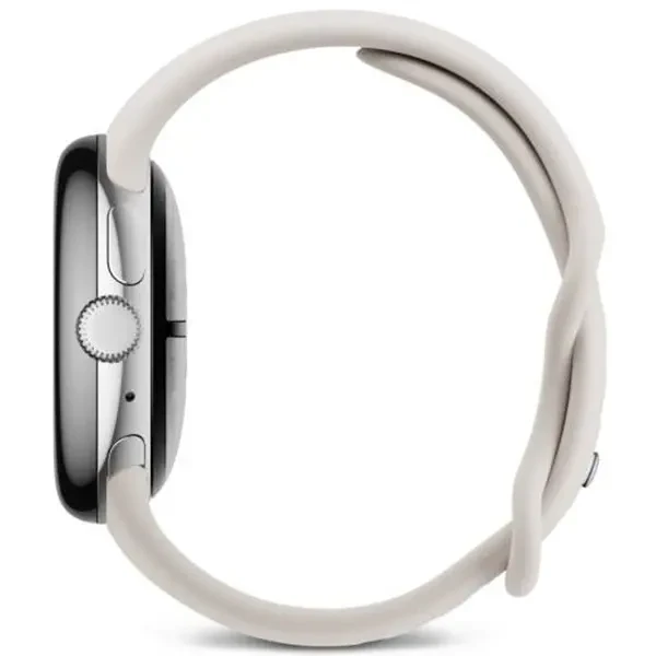 Смарт-годинник Google Pixel Watch 3 45 mm Wi-Fi Polished Silver Aluminum Case/Porcelain Active Band 3