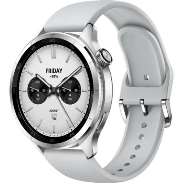 Смарт-годинник Xiaomi Watch S4 Silver (BHR9197GL)