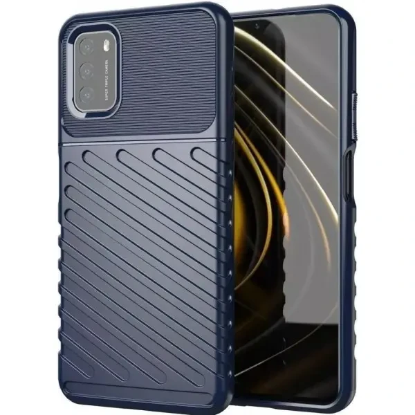 Pocophone Чохол Anomaly Thunder для Poco M3 Blue