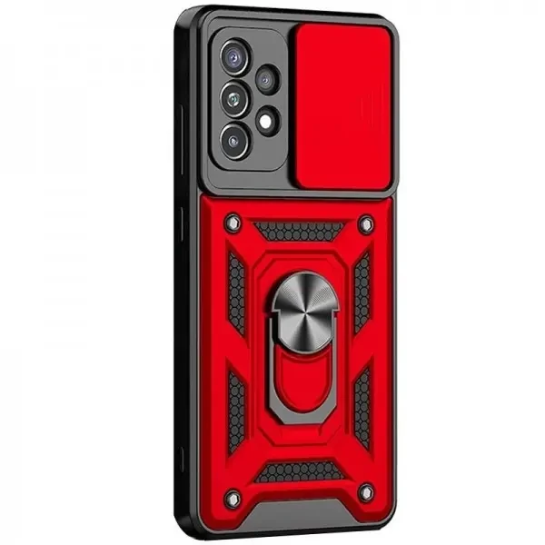 Чохол Camshield Serge Ring for Magnet для Samsung A53 A536 Червоний