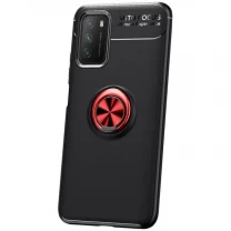 Pocophone Чохол Deen Color Ring для Poco M3 Black/Red