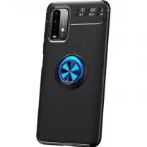 Чохол Deen Color Ring для Xiaomi Redmi 9T Black/Blue