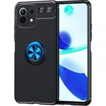 Чохол Deen ColorRing для Xiaomi Mi 11 Lite/11 Lite 5G Black/Blue