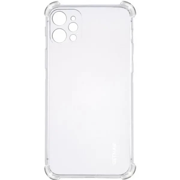 Apple Чохол Getman з посиленими кутами для iPhone 12 Pro Max прозорий