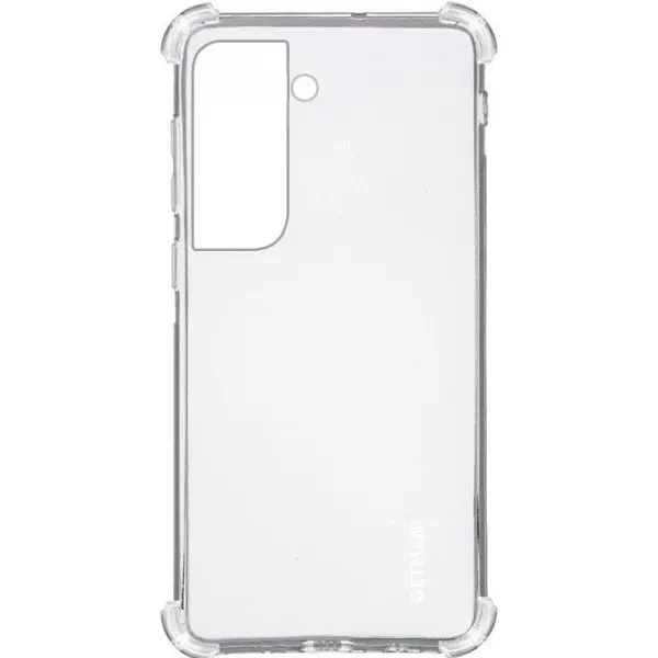 Чохол Getman з посиленими кутами для Samsung S21 Plus прозорий