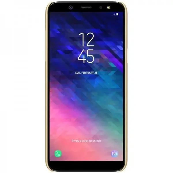 Чохол Nillkin Samsung A6 (2018)/A600-Super Frosted Shield Gold 3