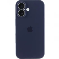 Apple Чохол Silicone Case Full Camera для iPhone 16 Midnight Blue