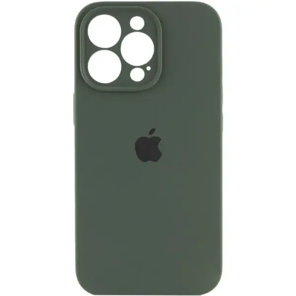 DM Чохол Silicone Case Full Camera для iPhone 16 Pro Max Cyprus Green