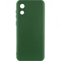Чохол Silicone Cover Lakshmi Full Camera для Samsung A032 A03 Core Dark Green