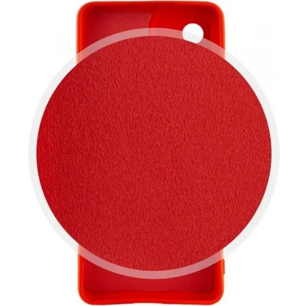 Чохол Silicone Cover Lakshmi Full Camera для Samsung A73 A736 Red 3