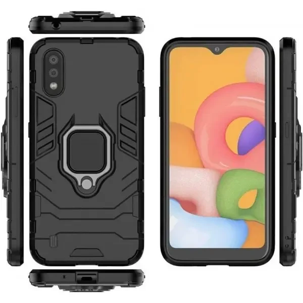 Чохол Transformer Ring for Magnet Samsung A01 Black 3