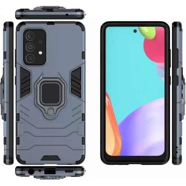 Чохол Transformer Ring for Magnet для Samsung A72 Metal Slate 2