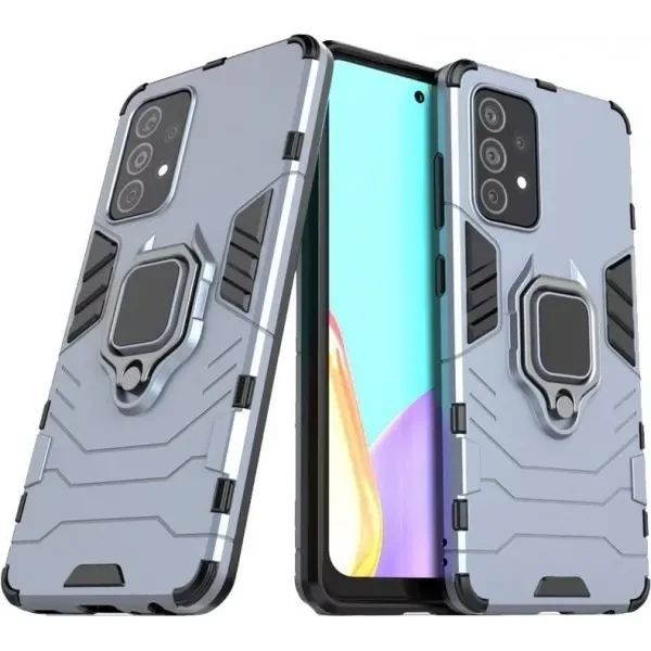 Чохол Transformer Ring for Magnet для Samsung A72 Metal Slate