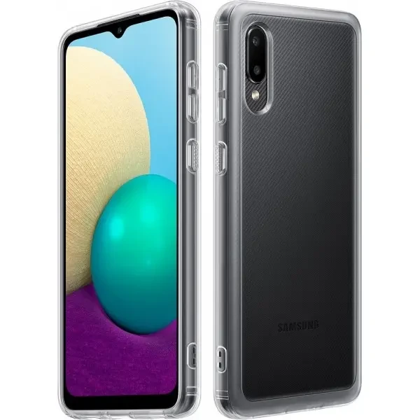 Чохол для Samsung Galaxy A02 A022 прозорий