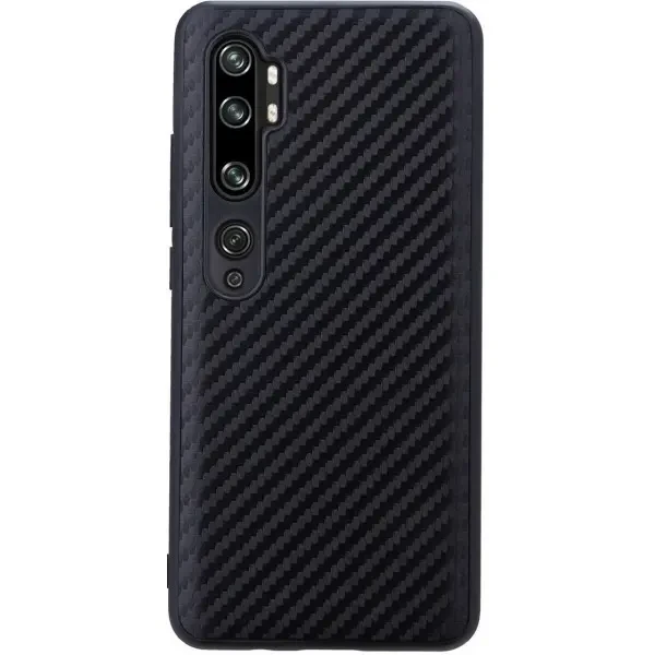 Чохол силіконовий Carbon для Xiaomi Mi Note 10 Black