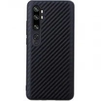 Чохол силіконовий Carbon для Xiaomi Mi Note 10 Black