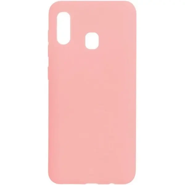 Чохол силіконовий для Samsung A20 Pink