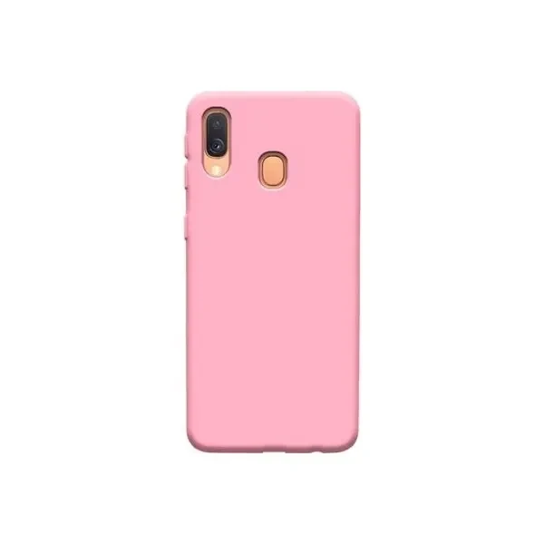 Чохол силіконовий для Samsung A40 A405 Pink