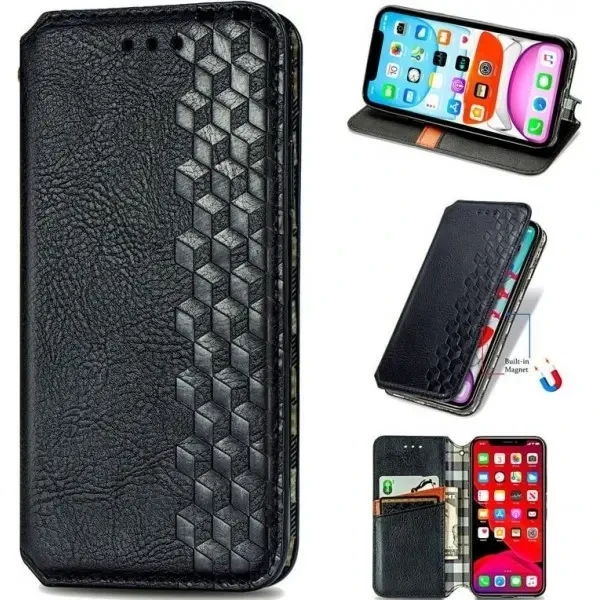 Чохол-книжка Getman Cubic для Xiaomi Mi 11 Black 3