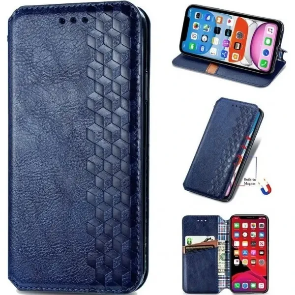 Чохол-книжка Getman Cubic для Xiaomi Mi 11 Blue 3