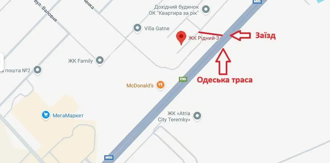 приміщення, будівлі Фастівський, Гатне, вул. Інститутська 5 3