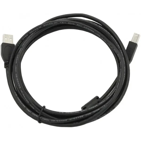 Кабель для принтера Cablexpert CCP-USB2-AMBM-10 USB 2.0 AM/BM 3.0 м Black 2