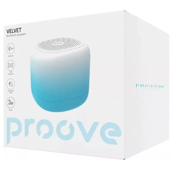 Колонка Proove Velvet 3W Blue (PDVE050010008) 3
