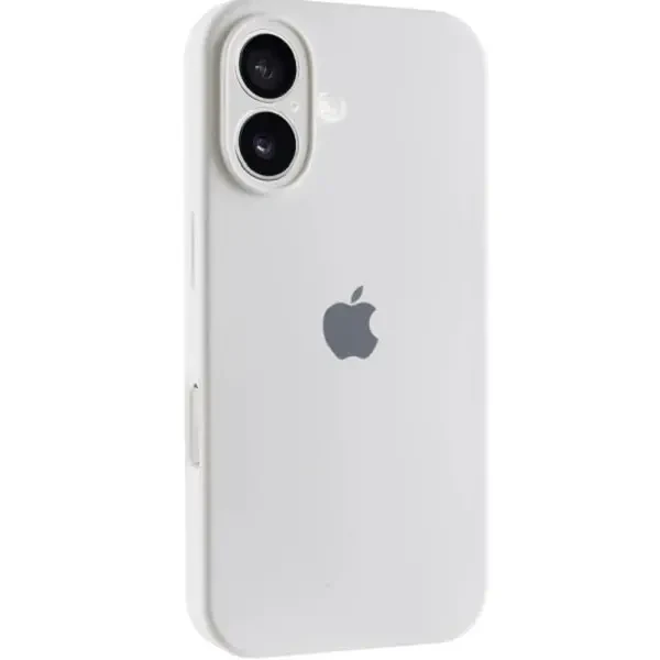 Apple Чохол Silicone Case Full Camera для iPhone 16 White
