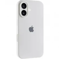 Apple Чохол Silicone Case Full Camera для iPhone 16 White