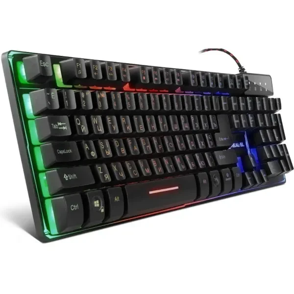 Клавіатура Real-EL Gaming 8700 USB Black (EL123100015) 3