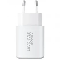 МЗП ArmorStandart Poweraze 20W GaN Type-C + USB-A White (ARM87067)