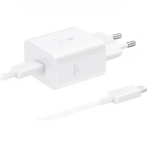 МЗП Samsung 45W Compact Power Adapter + cable Type-C White (EP-T4511XWEGEU)