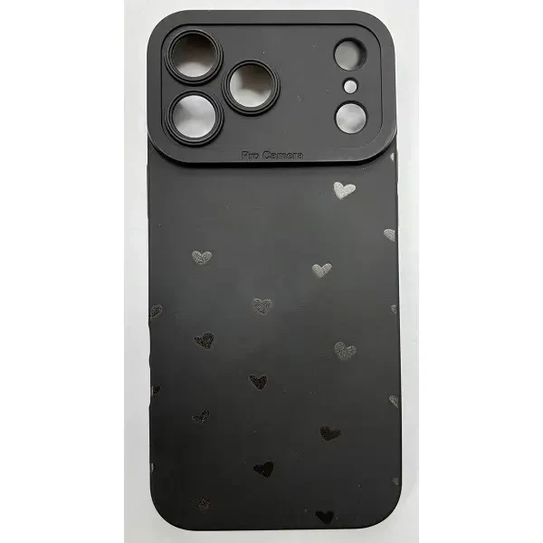 Чохол DM Camera Cover для Apple iPhone 17 Pro Falling Hearts