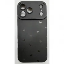 Чохол DM Camera Cover для Apple iPhone 17 Pro Falling Hearts