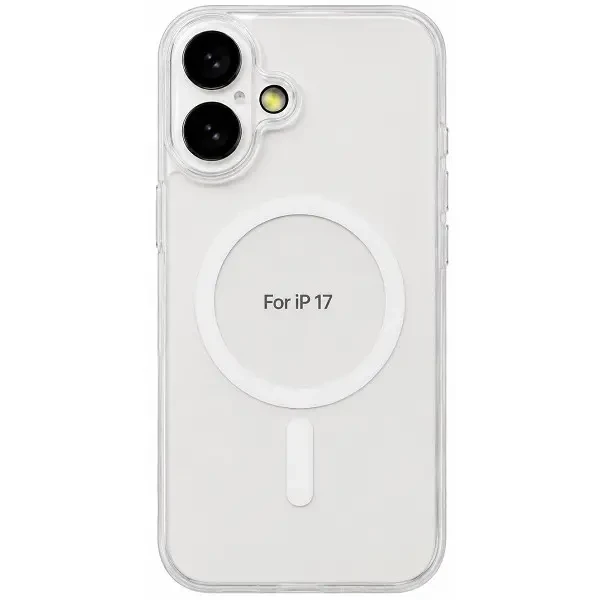 Чохол DM Lens Protection with MagSafe для Apple iPhone 17 Matte White