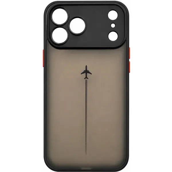 Чохол DM Plane Camera Cover для Apple iPhone 17 Pro Matte Black