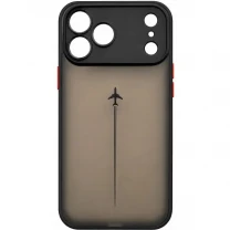 Чохол DM Plane Camera Cover для Apple iPhone 17 Pro Matte Black