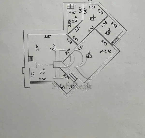1-к квартира Бучанський, Софіївська Борщагівка, Академіка Шалімова в.. 21