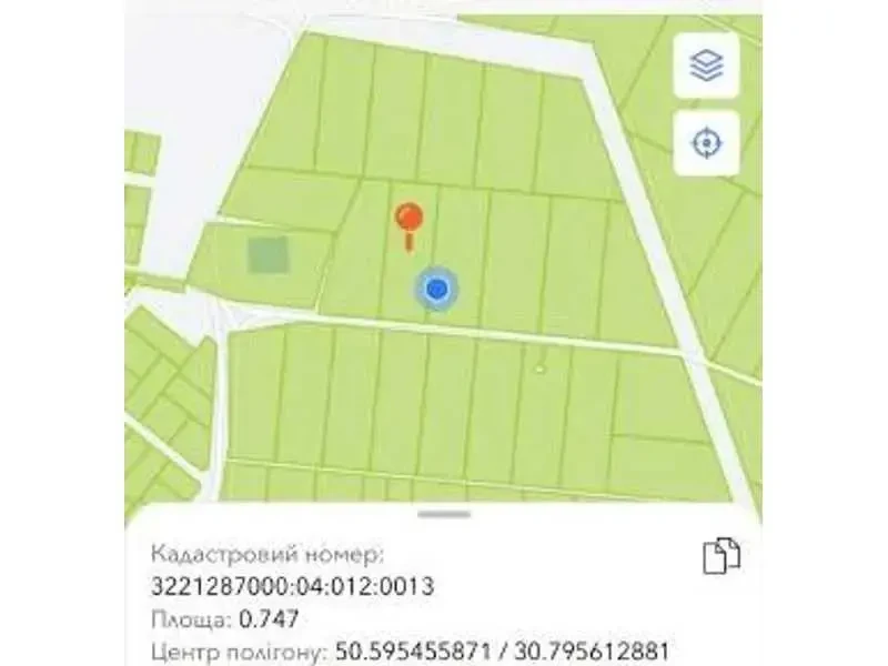 ділянка сільськогосподарського призначення Броварський, Рожівка, Лісна 7