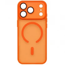 Чохол DM Lens Protection with MagSafe для Apple iPhone 17 Pro Orange