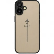 Чохол DM Plane Camera Cover для Apple iPhone 17 Matte Black